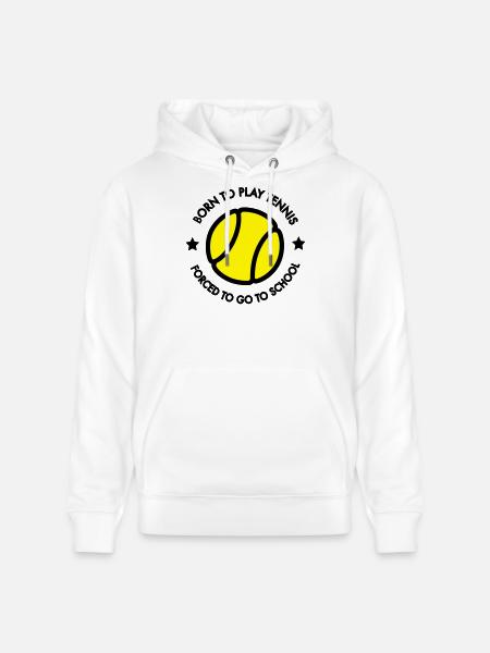 Tennis Kid - Sweat à capuche bio CRUISER Stanley/Stella Unisexe - blanc