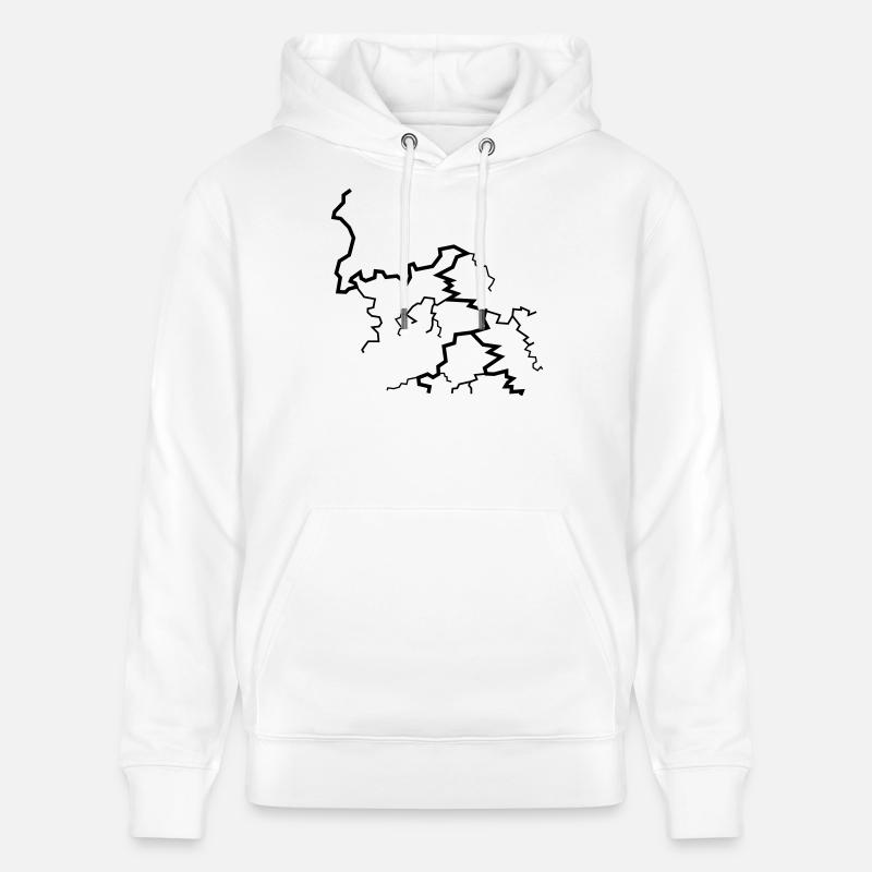 blitz - Sweat à capuche bio CRUISER Stanley/Stella Unisexe - blanc