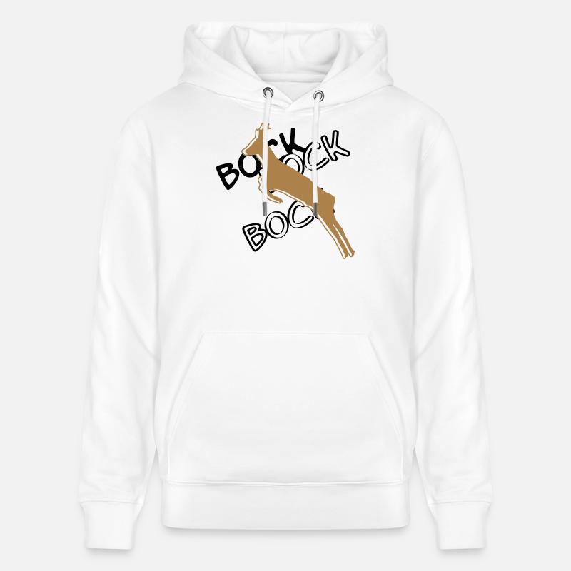 Bock³ - Stanley/Stella Unisex Bio-Hoodie CRUISER  - Weiß
