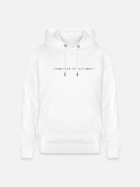 Team Mitglied - Stanley/Stella Unisex Bio-Hoodie CRUISER - Weiß