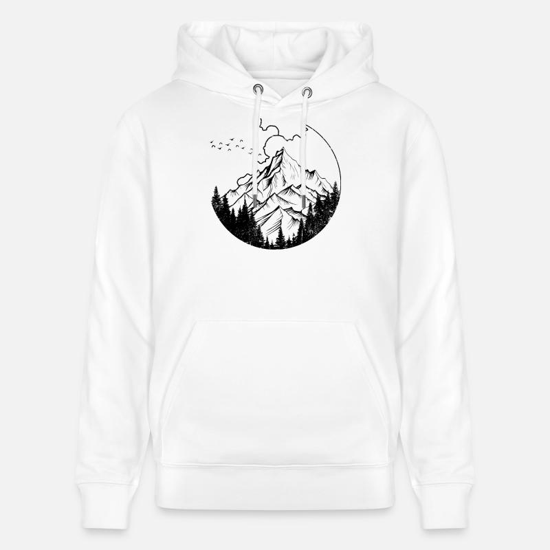 InputRequiredDesignPreview - Sweat à capuche bio CRUISER Stanley/Stella Unisexe - blanc