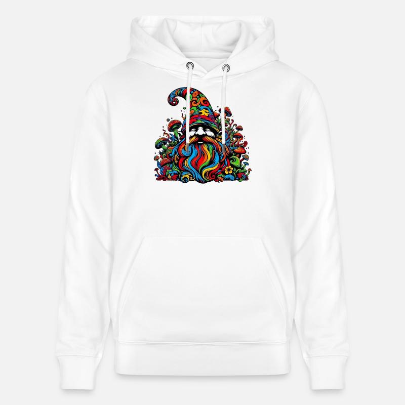 Gnome - Sweat à capuche bio CRUISER Stanley/Stella Unisexe - blanc