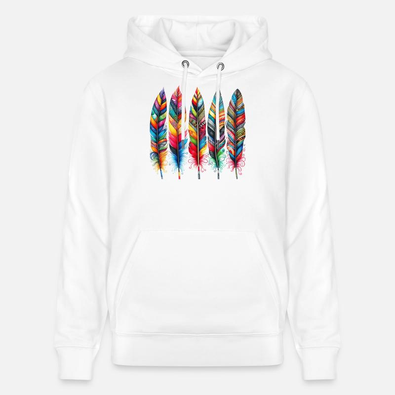 Plume - Sweat à capuche bio CRUISER Stanley/Stella Unisexe - blanc