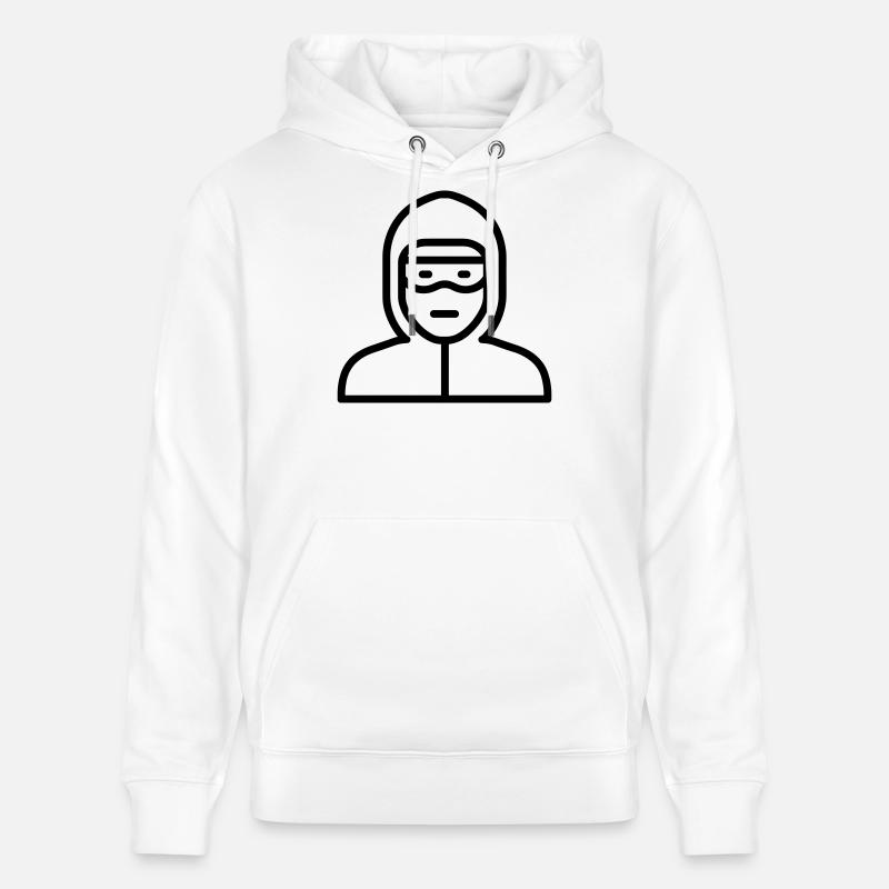 hacker - Sweat à capuche bio CRUISER Stanley/Stella Unisexe - blanc