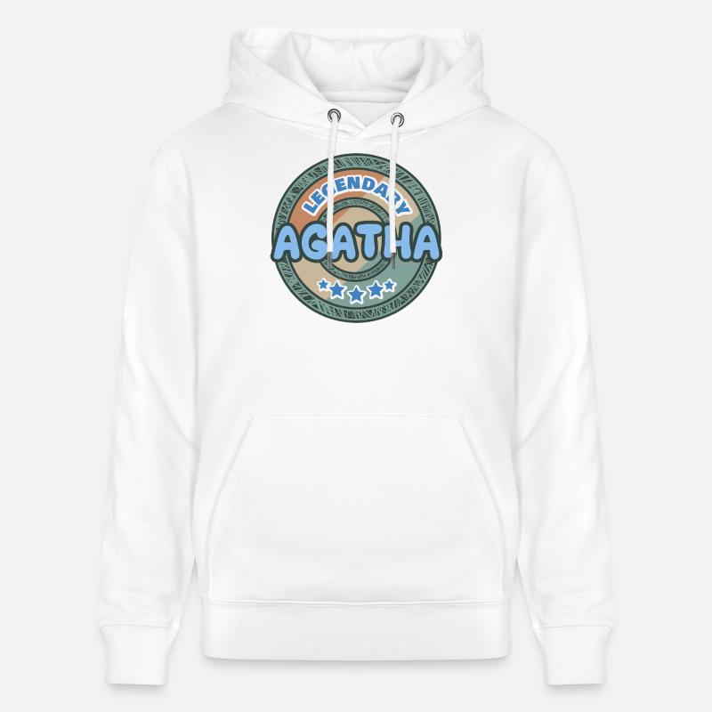 Agatha comme idée de cadeau - Sweat à capuche bio CRUISER Stanley/Stella Unisexe - blanc