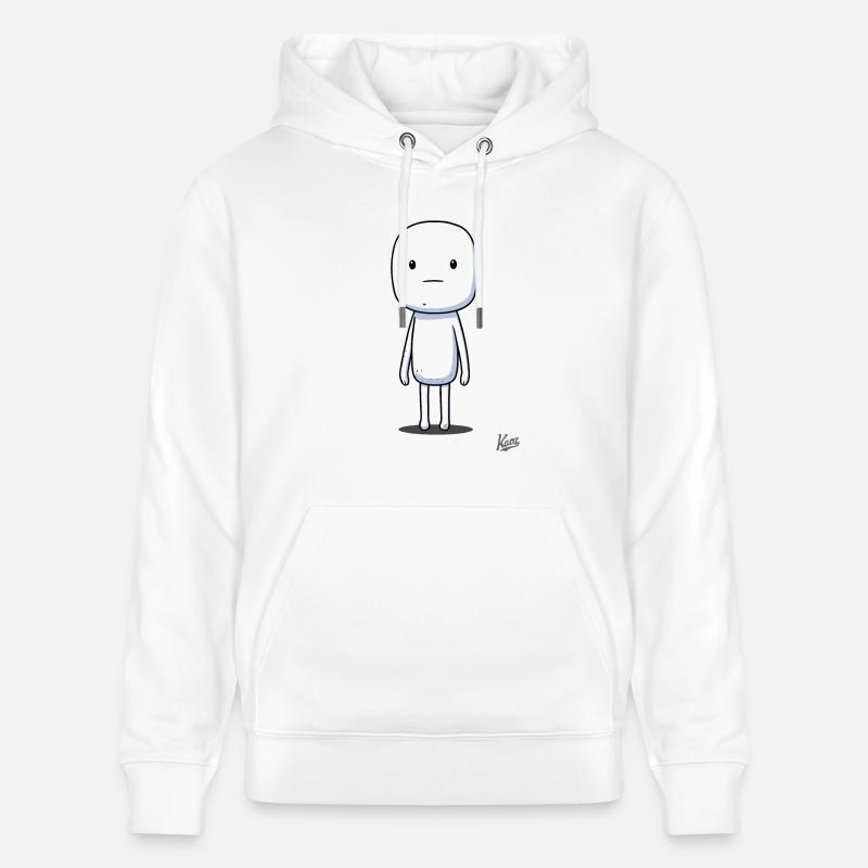Marshmallow Guy : Le copain allumette - Sweat à capuche bio CRUISER Stanley/Stella Unisexe - blanc