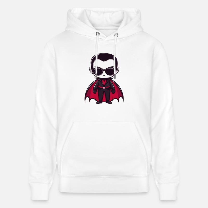 Vampire Halloween Cool - Sweat à capuche bio CRUISER Stanley/Stella Unisexe - blanc