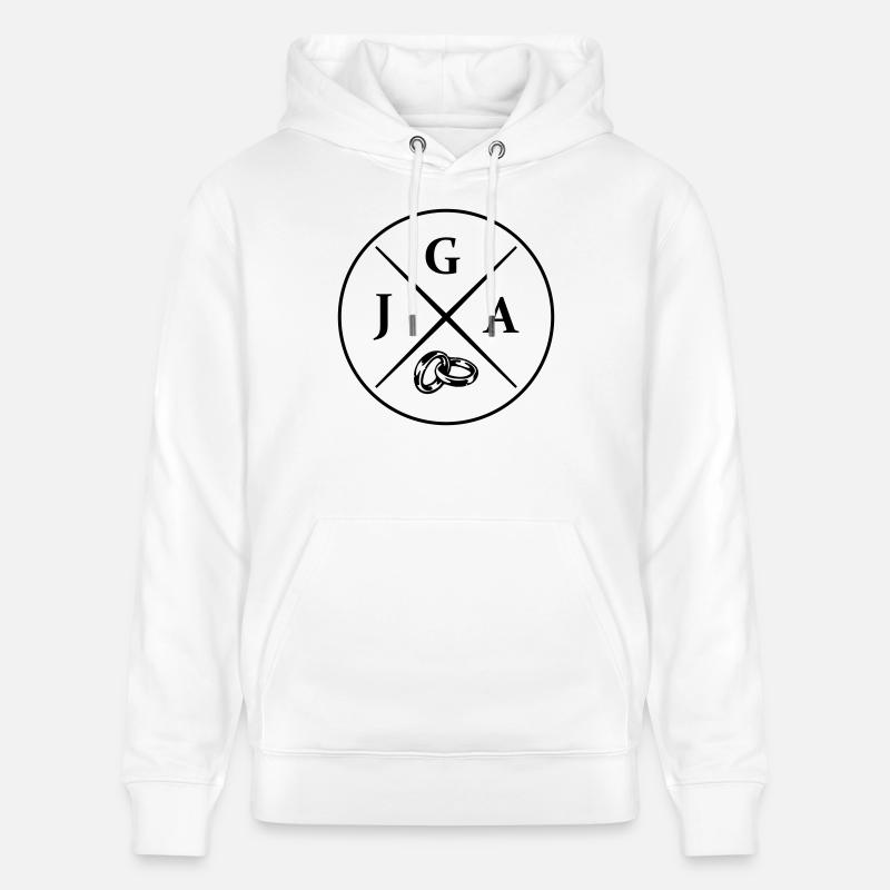 Enterrement de vie de garçon - Sweat à capuche bio CRUISER Stanley/Stella Unisexe - blanc