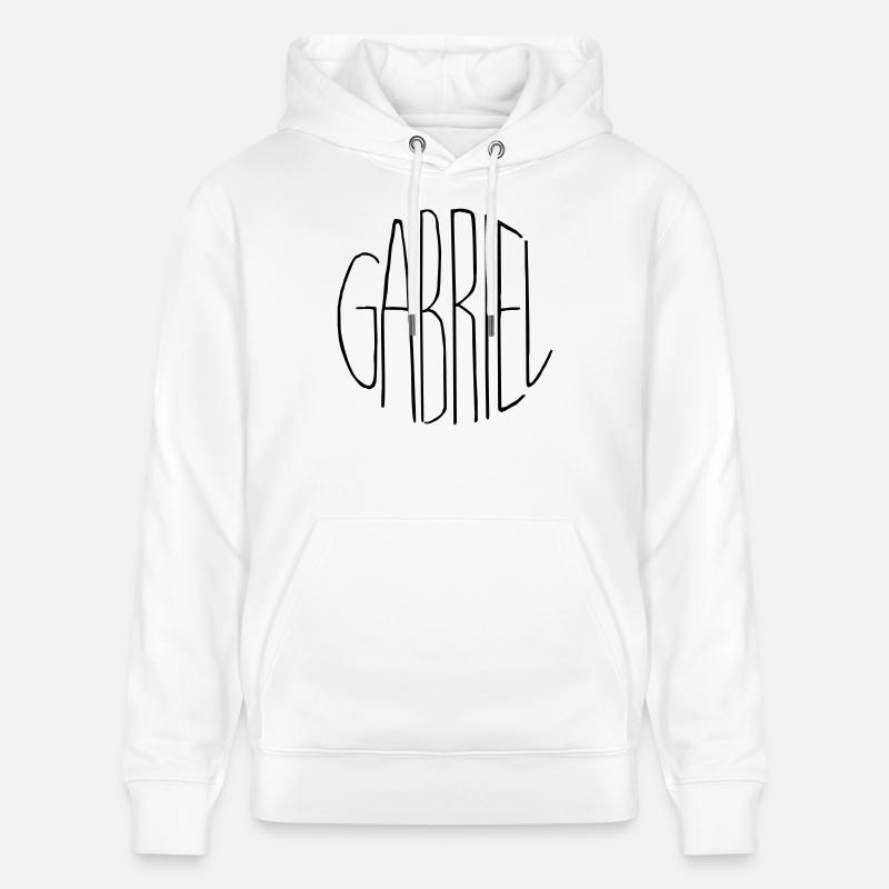 Gabriel - Sweat à capuche bio CRUISER Stanley/Stella Unisexe - blanc