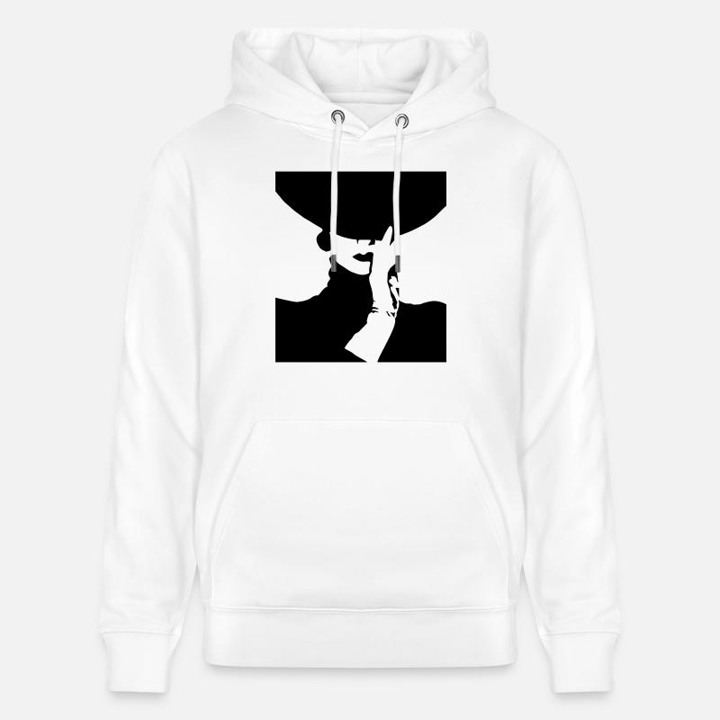 Dame - Sweat à capuche bio CRUISER Stanley/Stella Unisexe - blanc