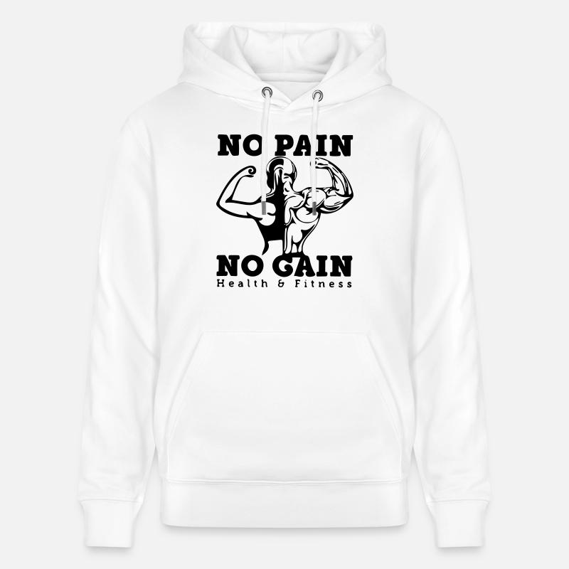 on a rien sans rien - Sweat à capuche bio CRUISER Stanley/Stella Unisexe - blanc