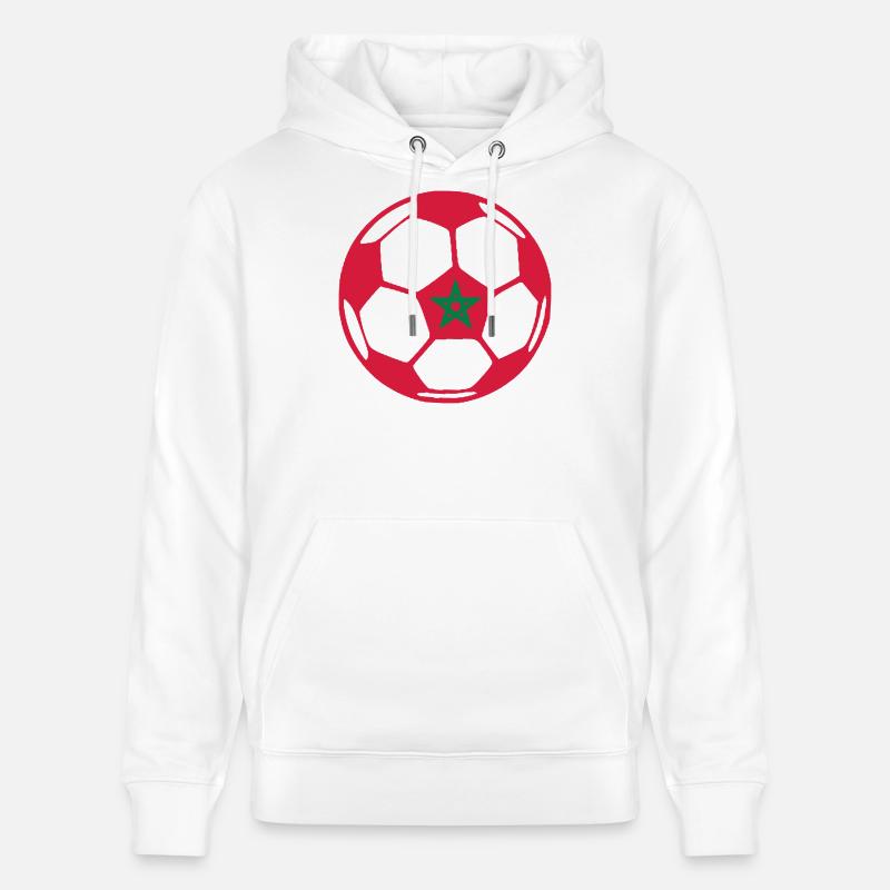 ballMOROCCO - Sweat à capuche bio CRUISER Stanley/Stella Unisexe - blanc