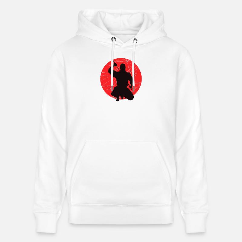 ninja - Sweat à capuche bio CRUISER Stanley/Stella Unisexe - blanc