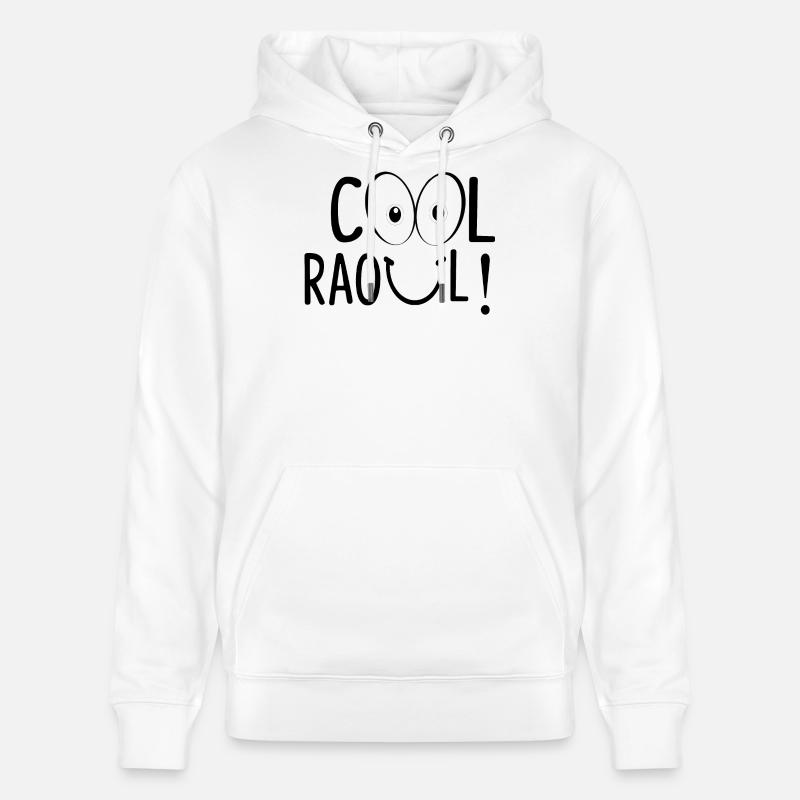 COOL RAOUL ! - Sweat à capuche bio CRUISER Stanley/Stella Unisexe - blanc