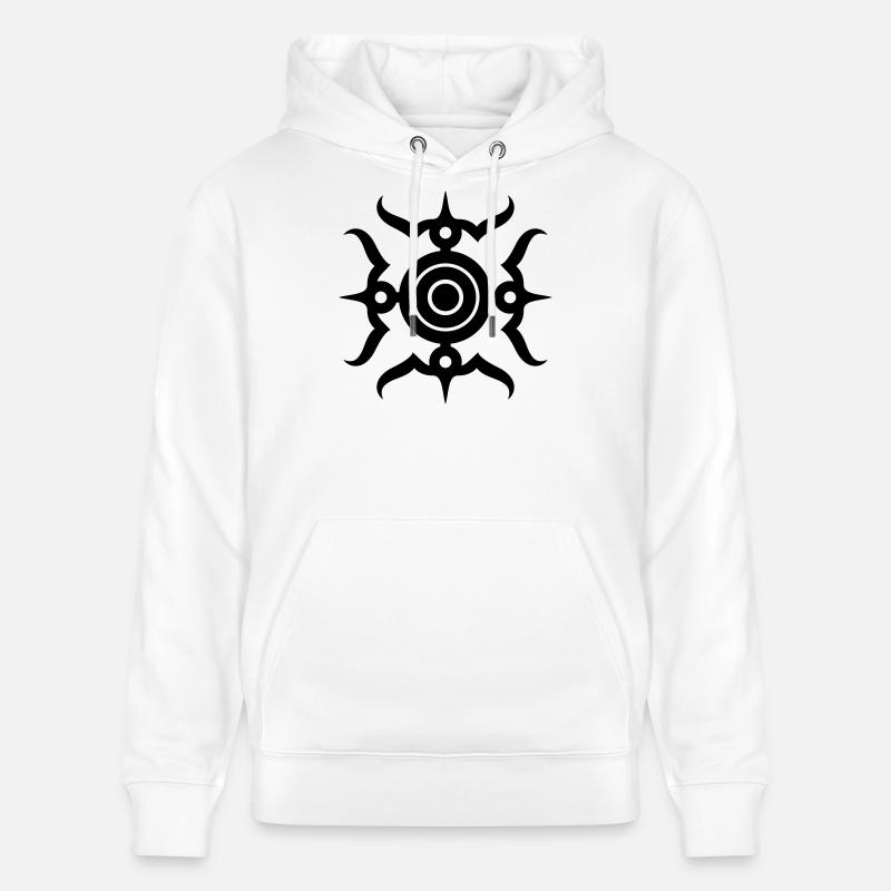 Kakean Maluku - Sweat à capuche bio CRUISER Stanley/Stella Unisexe - blanc