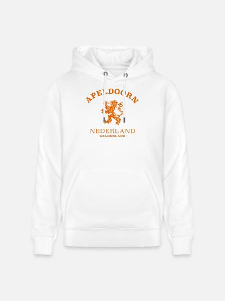 APELDOORN Nederland Niederlande Netherlands - Stanley/Stella Uniseks bio-hoodie CRUISER  - wit