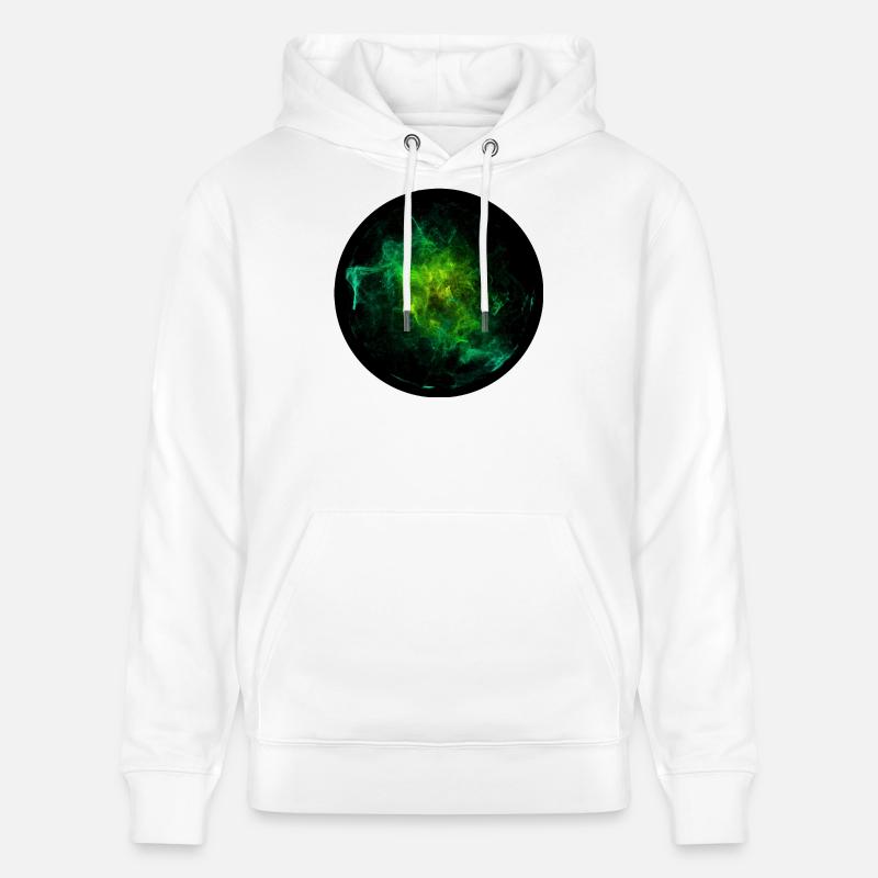 Particule - Sweat à capuche bio CRUISER Stanley/Stella Unisexe - blanc