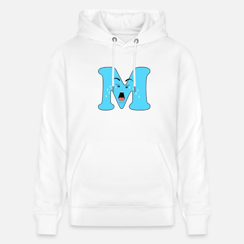 M - Sweat à capuche bio CRUISER Stanley/Stella Unisexe - blanc