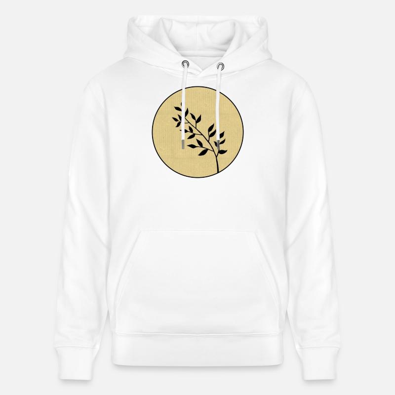 Branche - Sweat à capuche bio CRUISER Stanley/Stella Unisexe - blanc