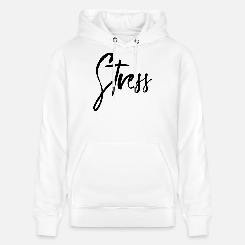 Stress - Stanley/Stella Unisex Bio-Hoodie CRUISER - Weiß
