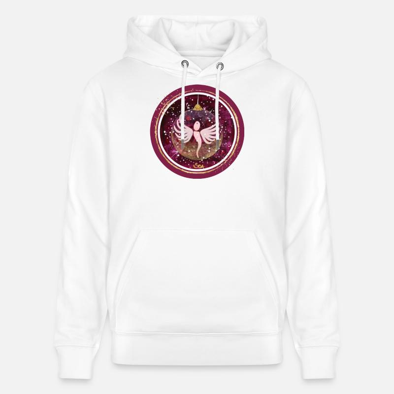 Weihnachtskugel Engel - Sonja Ariel von Staden - Stanley/Stella Unisex Bio-Hoodie CRUISER  - Weiß
