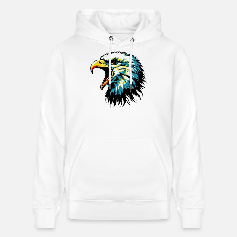 Aigle - Sweat à capuche bio CRUISER Stanley/Stella Unisexe - blanc