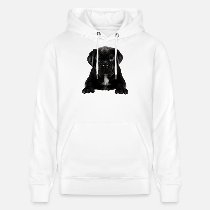 Chiot - Sweat à capuche bio CRUISER Stanley/Stella Unisexe - blanc