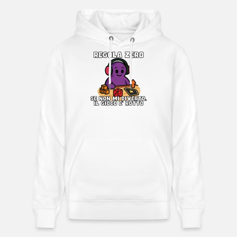 Regel Null: Spaß oder Trennung - Stanley/Stella Unisex Bio-Hoodie CRUISER  - Weiß