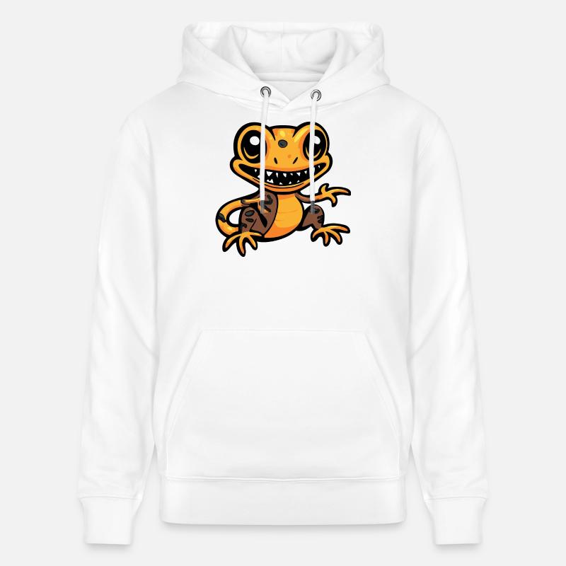 Echse Halloween Comic Lustig - Stanley/Stella Unisex Bio-Hoodie CRUISER  - Weiß