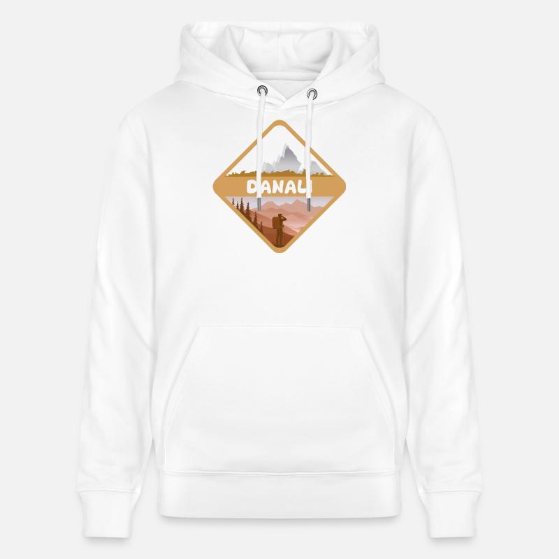 Danali - Sweat à capuche bio CRUISER Stanley/Stella Unisexe - blanc