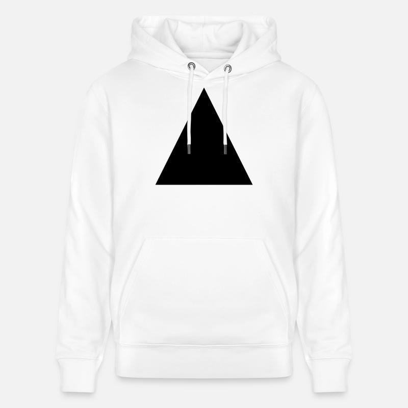 Triangle - Sweat à capuche bio CRUISER Stanley/Stella Unisexe - blanc