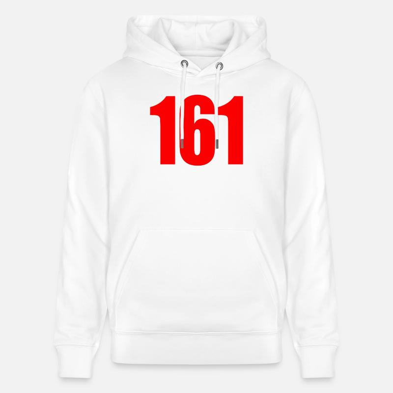 161 – Antifa Code Statement - Stanley/Stella Unisex Bio-Hoodie CRUISER  - Weiß