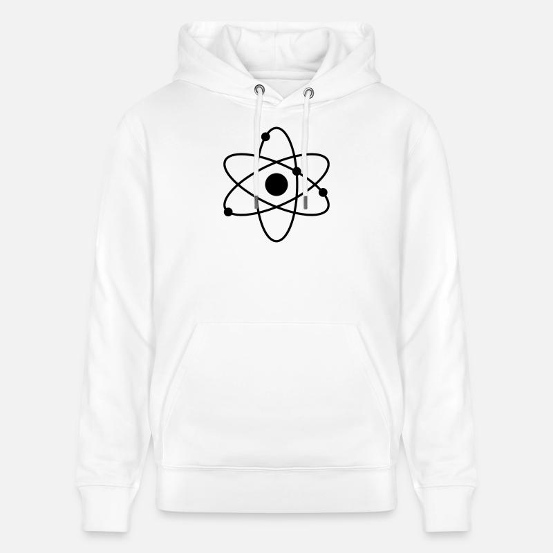 Atom - Sweat à capuche bio CRUISER Stanley/Stella Unisexe - blanc