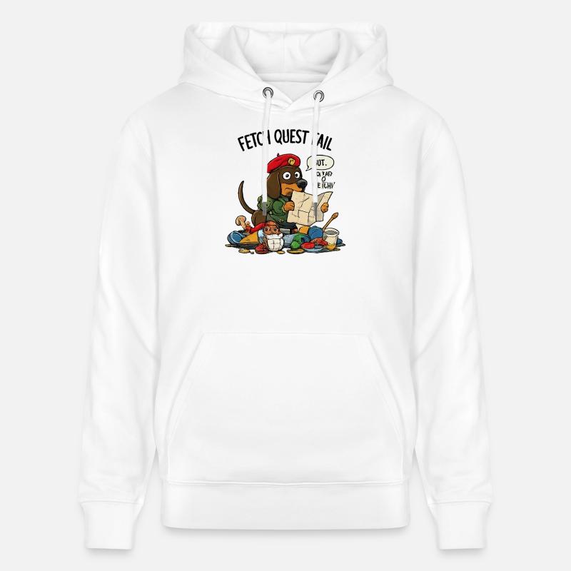 Échec de quête de collecte Petit - Sweat à capuche bio CRUISER Stanley/Stella Unisexe - blanc