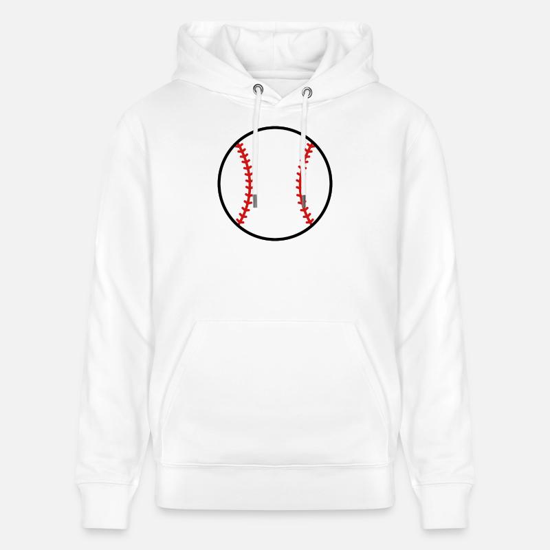 Baseball - Sweat à capuche bio CRUISER Stanley/Stella Unisexe - blanc