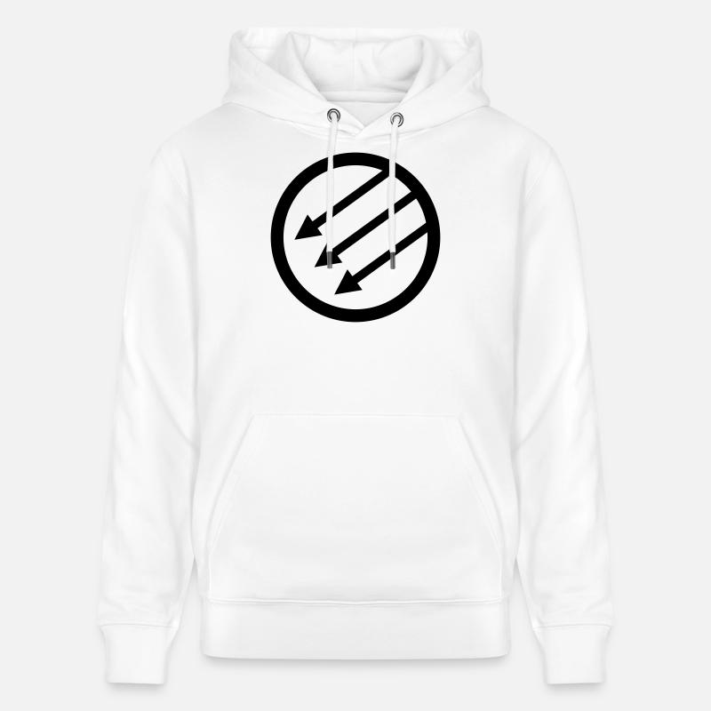 Iron Front / Eiserne Front / Järnfronten - Stanley/Stella Unisex Bio-Hoodie CRUISER  - Weiß