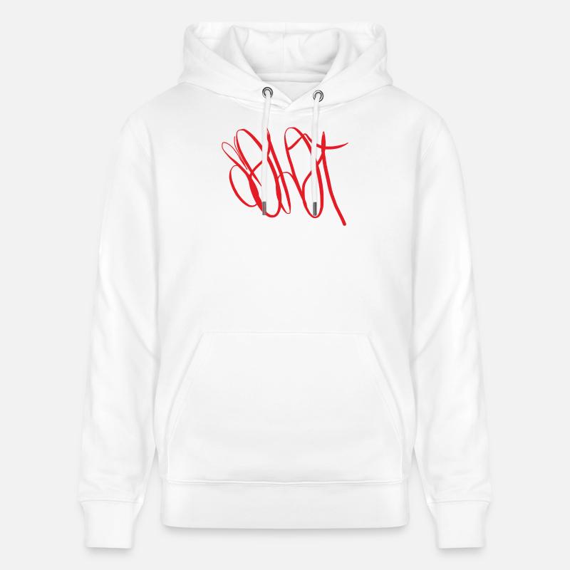 Don créatif Solothurn - Sweat à capuche bio CRUISER Stanley/Stella Unisexe - blanc