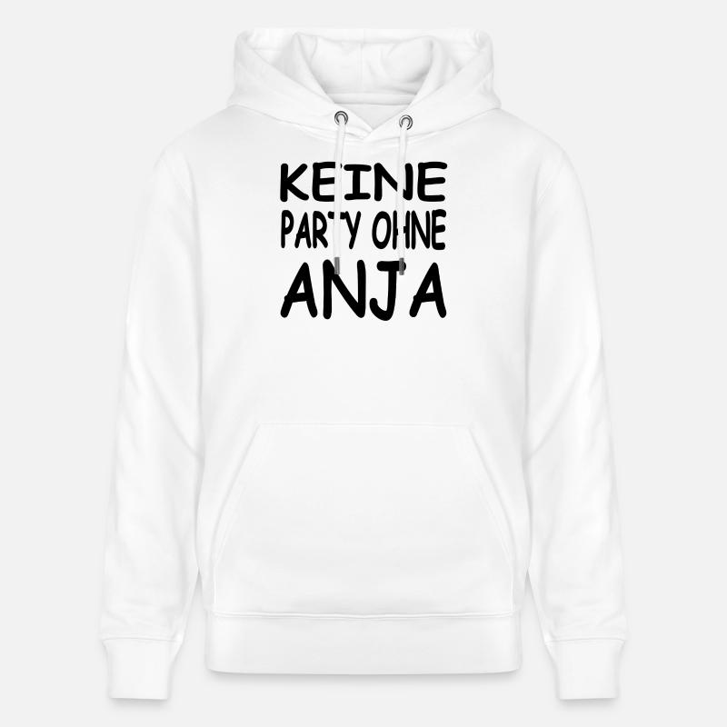 Anja - Sweat à capuche bio CRUISER Stanley/Stella Unisexe - blanc