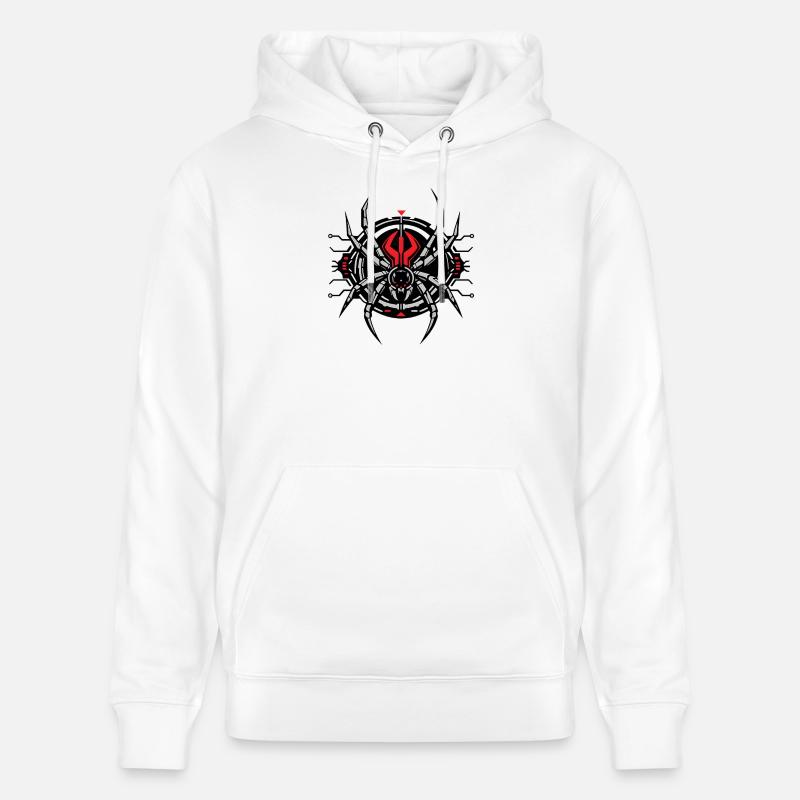 Redback Spider:Tech Edition - Stanley/Stella Unisex Bio-Hoodie CRUISER - Weiß