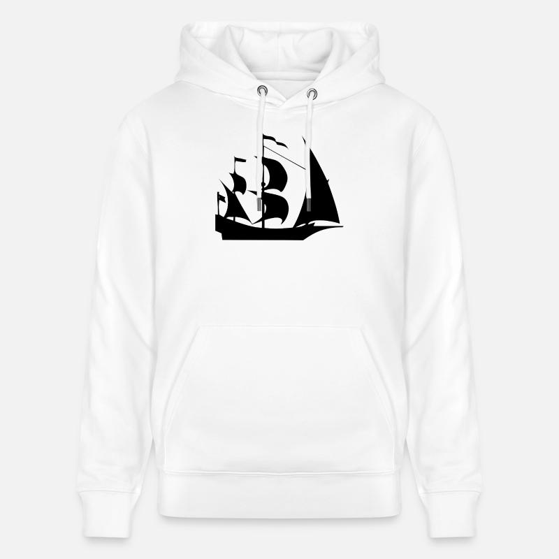 Voile - Sweat à capuche bio CRUISER Stanley/Stella Unisexe - blanc