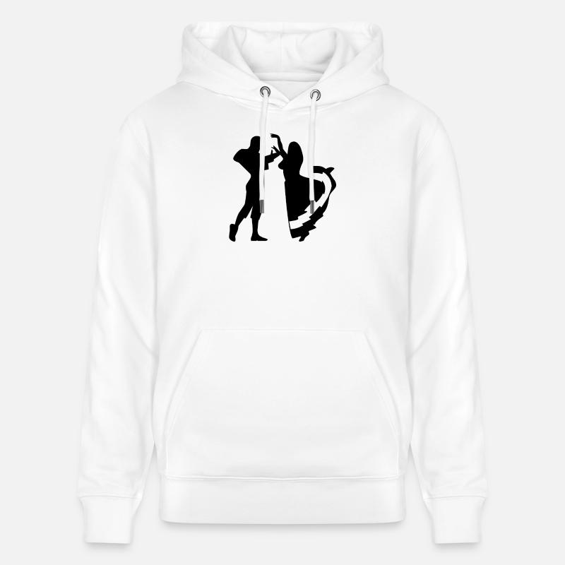 Danser - Sweat à capuche bio CRUISER Stanley/Stella Unisexe - blanc