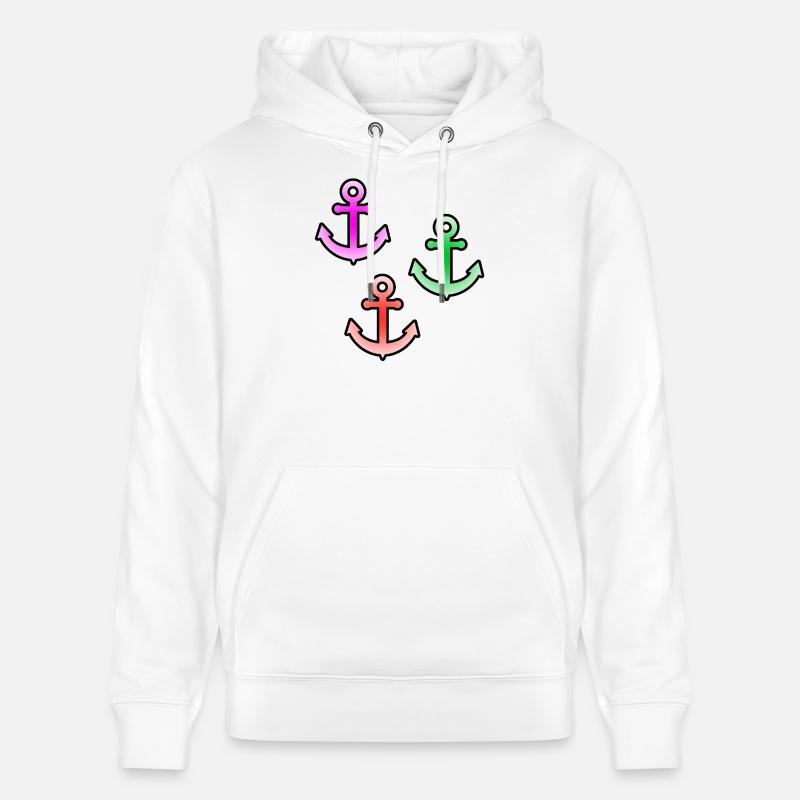 Voile - Sweat à capuche bio CRUISER Stanley/Stella Unisexe - blanc
