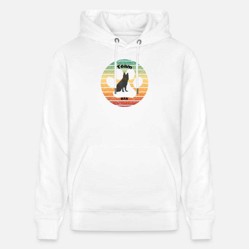 Équipe Bak - Sweat à capuche bio CRUISER Stanley/Stella Unisexe - blanc