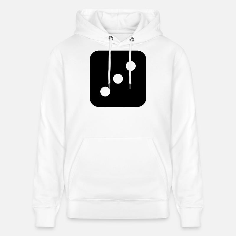 Dit - Sweat à capuche bio CRUISER Stanley/Stella Unisexe - blanc