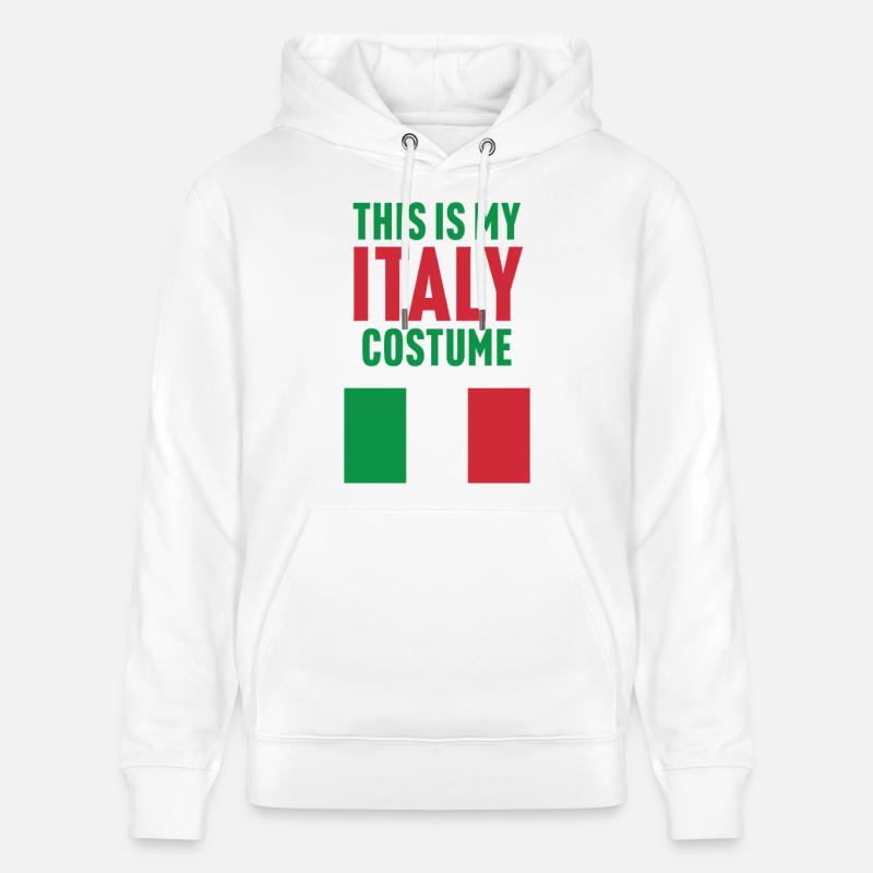 C’est mon costume d’Italie - Sweat à capuche bio CRUISER Stanley/Stella Unisexe - blanc