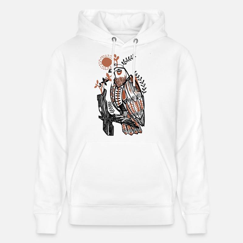 aigle - Sweat à capuche bio CRUISER Stanley/Stella Unisexe - blanc