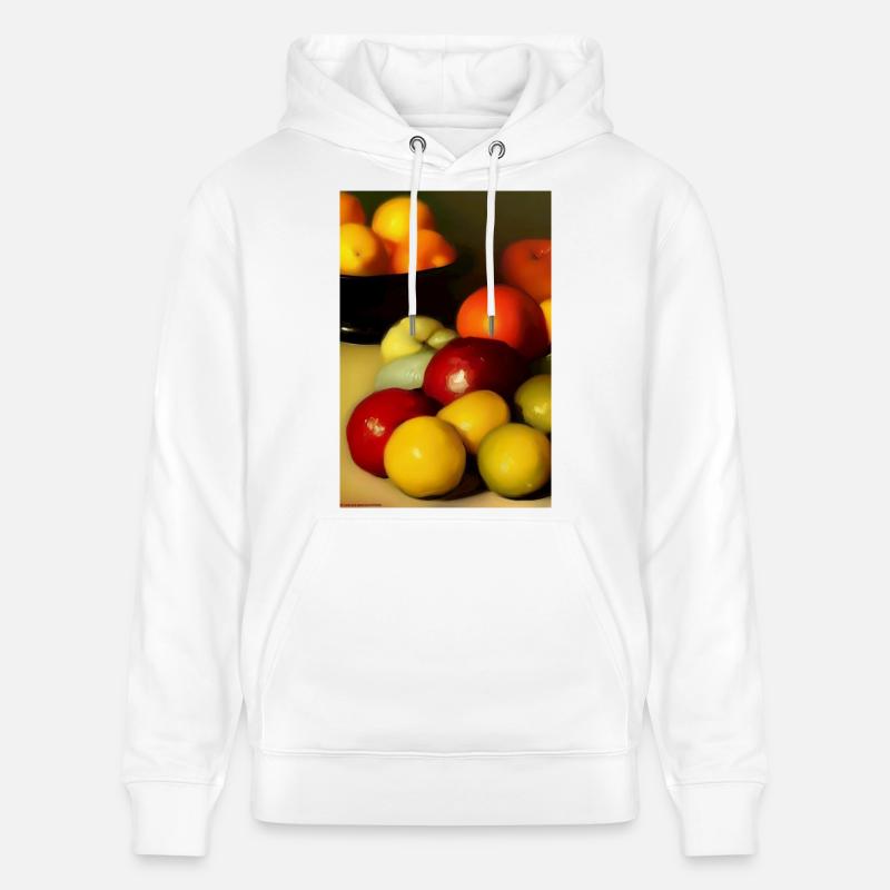 Fruit - Sweat à capuche bio CRUISER Stanley/Stella Unisexe - blanc