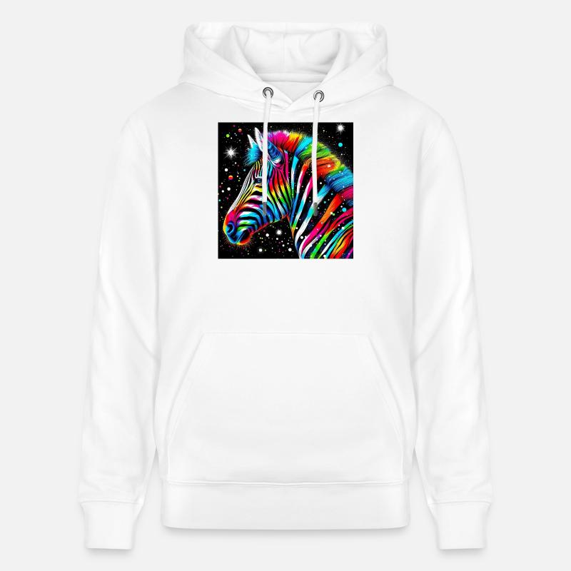 Zebra - Stanley/Stella Unisex Bio-Hoodie CRUISER  - Weiß