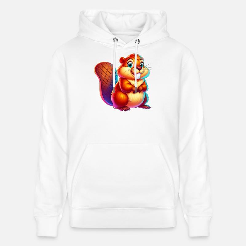 Bieber - Stanley/Stella Unisex Bio-Hoodie CRUISER  - Weiß