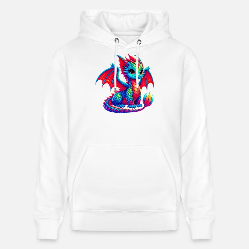 Dragon - Sweat à capuche bio CRUISER Stanley/Stella Unisexe - blanc